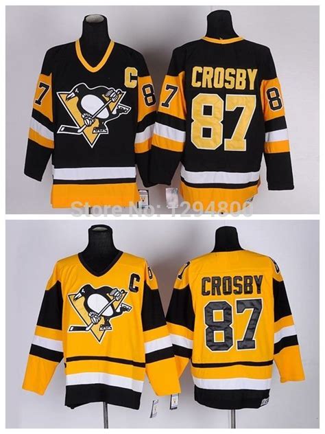 2017 Cheap Men Pittsburgh Penguins Hockey Jerseys Nhl #87 Sidney Crosby ...