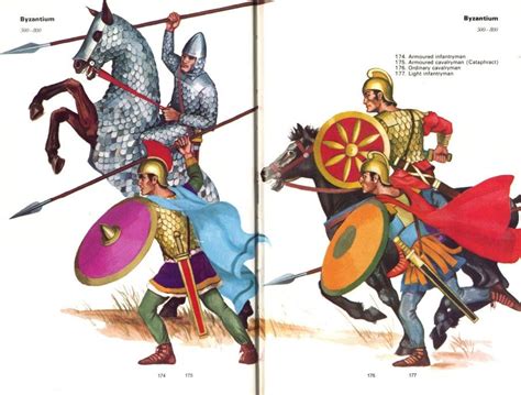 Byzantine Armies, 500-800 AD | Ancient warfare, Historical warriors, Byzantine army