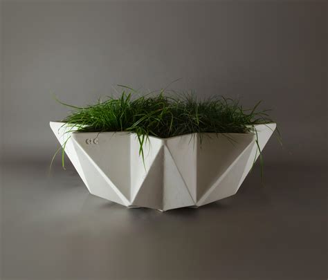 Kronen Bowl Planter, White | Architonic