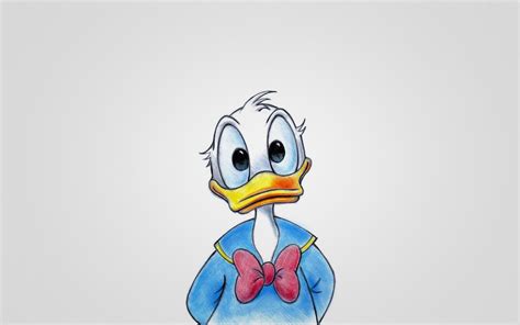 Fondos de pantalla : dibujo, ilustración, Animales, Pato Donald, Obra ...