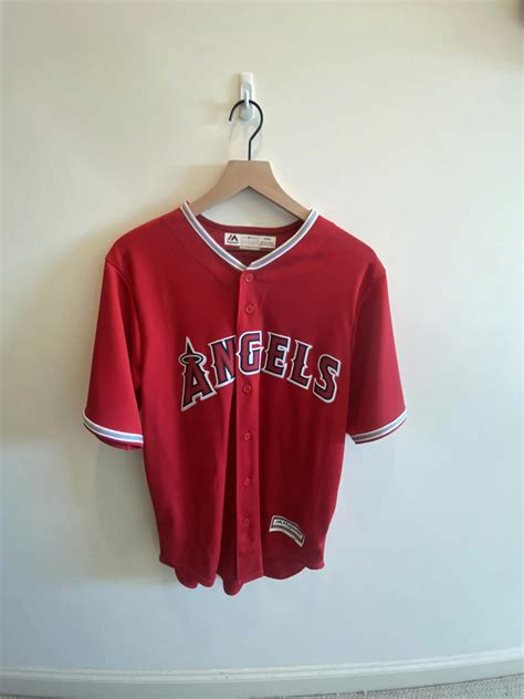 Majestic Mike Trout LA Angels official jersey | Grailed