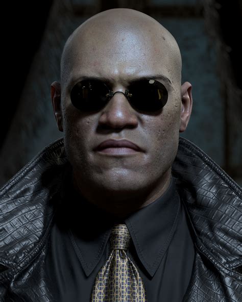 Morpheus From The Matrix Lifesize Cardboard Cutout Official Laurence ...