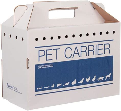 Amazon.com : Revival Animal Health Cardboard Pet Carrier (12pk) : Cardboard Cat Carriers : Pet ...