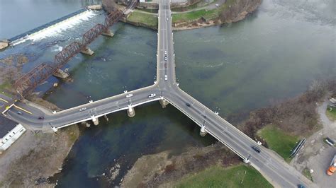 The Zanesville Y-Bridge is a historic Y-shaped three-way bridge that ...