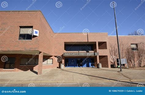 Bartlett High School Bartlett, TN Editorial Stock Image - Image of classroom, banner: 108679359