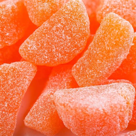1/2 lb. Candy Orange Slices - Cal Fruit Depot