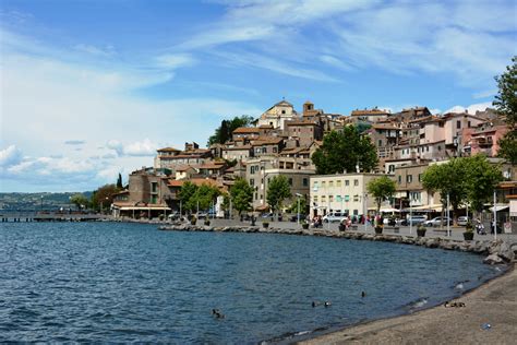 Travels - Ballroom Dancing - Amusement Parks: Historic town of Anguillara Sabazia overlooking ...