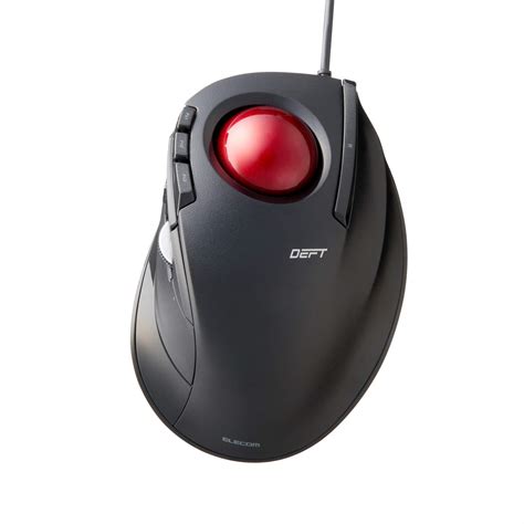 Buy ELECOM Wired Finger-Operated Trackball Mouse DEFT Series 8-Button ...