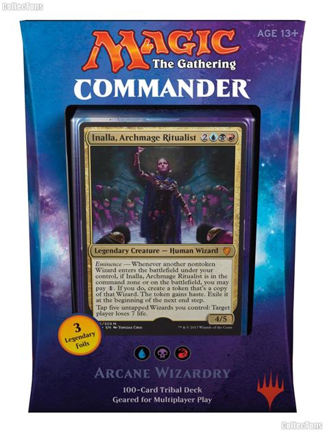 MTG Magic The Gathering Commander 2017 100-Card Deck: Arcane Wizardry