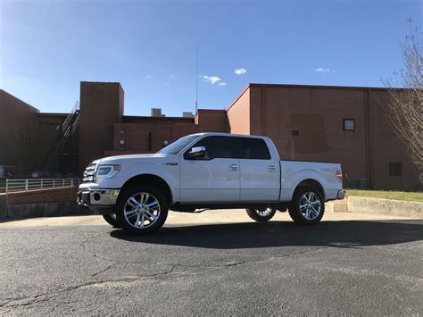 Fits Ford F150 Wheels - FR76 Ford F150 Rims Chrome 22 inch Ford Truck Rims