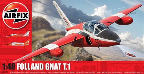 Airfix 1:48 Scale Folland Gnat Model Kit – TopToy