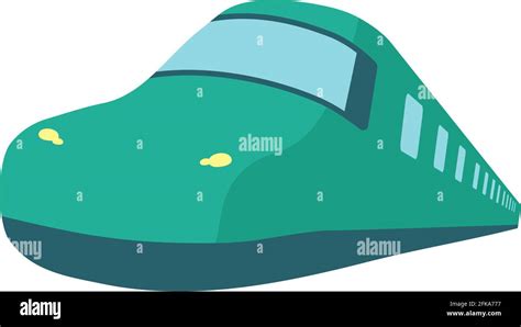 Deformed high-speed rail.Vector illustration that is easy to edit Stock Vector Image & Art - Alamy