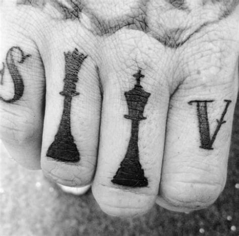 60 Epic King Chess Piece Tattoo Designs for Men [2023 Guide]