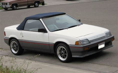 Straman Convertible Conversion: 1986 Honda CRX HF | Bring a Trailer