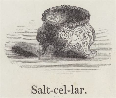 Salt cellar stock image | Look and Learn