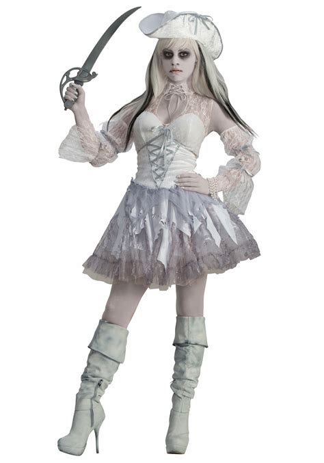 Women's Spirit of the Seas Ghost Pirate Costume