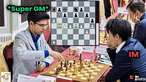 2447 IM vs 2760 Super GM | Anish Giri vs Ramazan Zhalmakhanov | FIDE ...