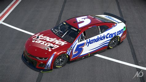 Kyle Larson Hendrick Motorsports 40th Anniversary Sim Stamped by Colton ...