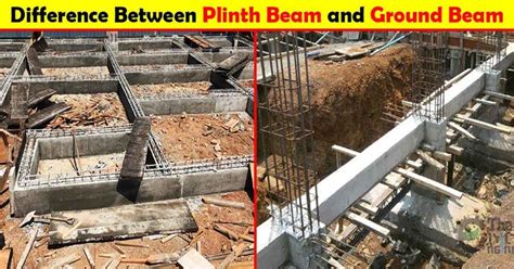 Difference Between Ground Beam and Plinth Beam