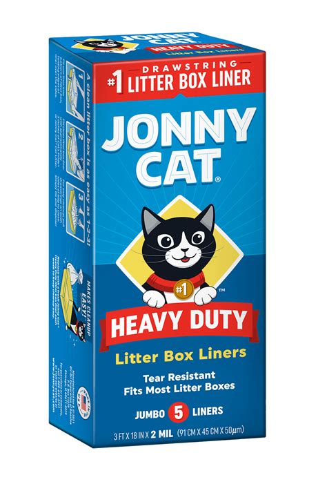 Jonny Cat Heavy Duty Litter Box Liners | Catspride.com