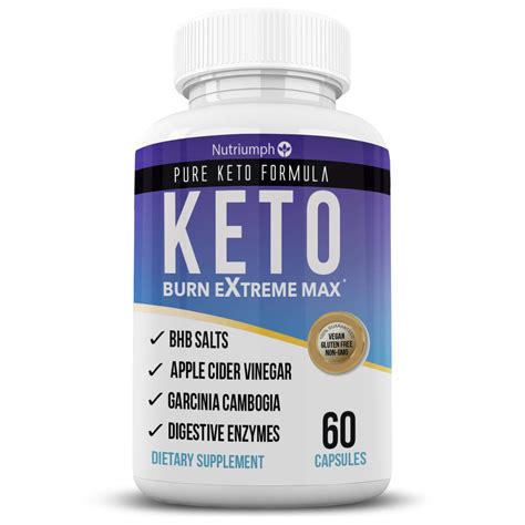 Keto Burn Extreme Max Fat Burner Diet Pills- Ketogenic Weight Loss for Women and Men- Ketosis ...