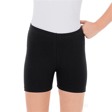 Girls Cotton Lycra® Mid-Thigh Shorts | 10262 | | EUROTARD.com