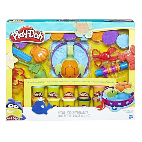 Play-Doh Ocean Adventure Mega Set with 10 Pack of Dough & 20 Tools! - Walmart.com