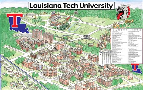 Garrison's Map Revisions: Louisiana Tech University