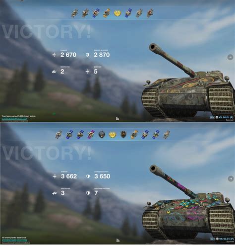 3 Masteries back to back!! I am loving this tank VK 90.01 (P) again.. : r/WorldOfTanksBlitz