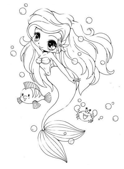 101 Little Mermaid Coloring Pages & Ariel Coloring Pages