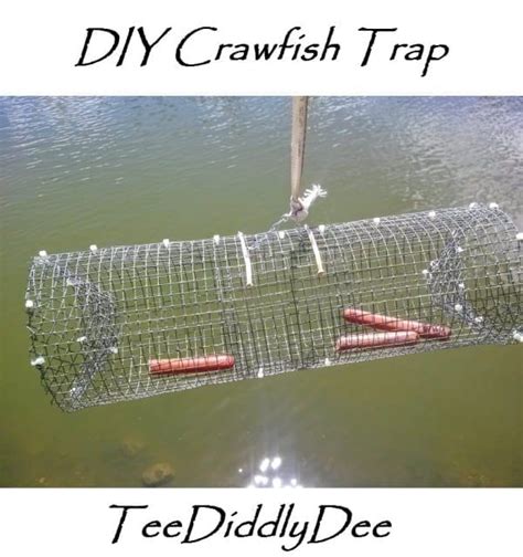 DIY Crawfish Trap - TeeDiddlyDee