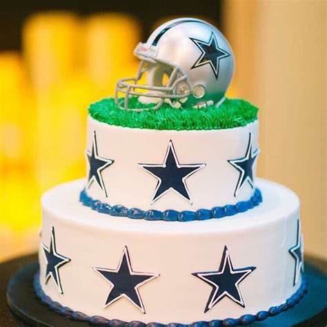 Vintage dallas cowboys football cake – Artofit