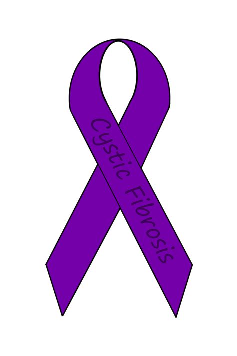 Cystic Fibrosis Awareness Ribbon by ladybug95 on DeviantArt