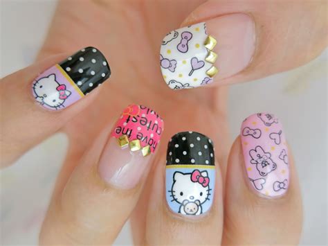 Hello Kitty Nail Art Nail Wrap YM1021 - chichicho~