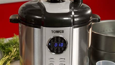 Tower 6 Litre Electric Pressure Cooker - YouTube