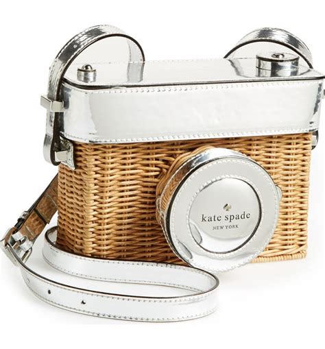 kate spade new york 'grand tour' wicker camera shoulder bag | Nordstrom