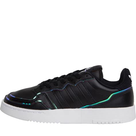 Buy adidas Originals Womens Supercourt Trainers Core Black/Core Black/Supplier Colour