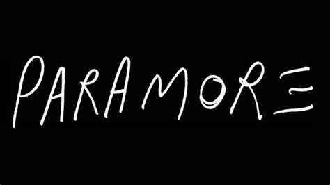 Download Iconic Paramore Band Logo in Pure Black Wallpaper | Wallpapers.com