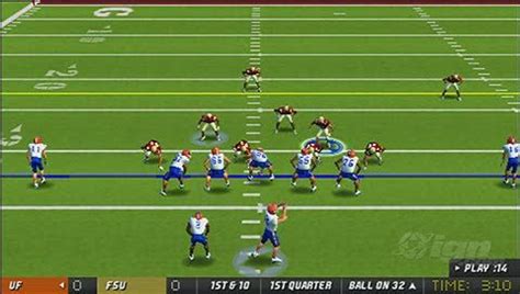 NCAA Football 10 Sony PSP Gameplay - FSU vs UF - IGN