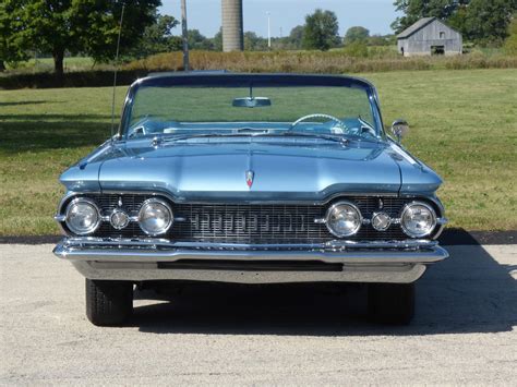 1959 Oldsmobile 98 Blue + White Two Tone Convertible 394cu/315hp ...