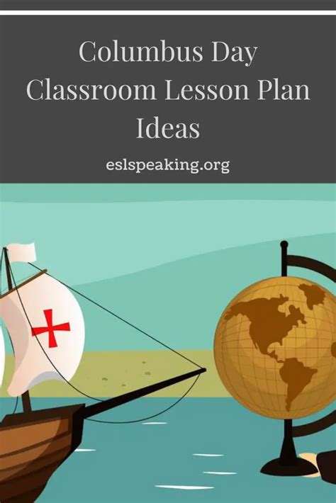 Columbus Day Activities, Games, and Lesson Plan Ideas - ESL Speaking