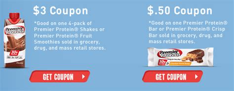 HOT! $4 Moneymaker on Premier Protein Shakes & Bars at ShopRite! | Living Rich With Coupons®