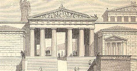 Athenian Propylaea Reconstruction (Illustration) - World History ...