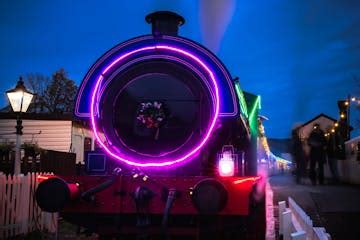 Lights of the Valley Train | Gwili Railway, Wales