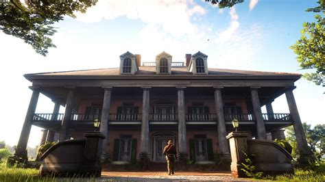 RDR2 - Stunning Details of Braithwaite Manor - YouTube