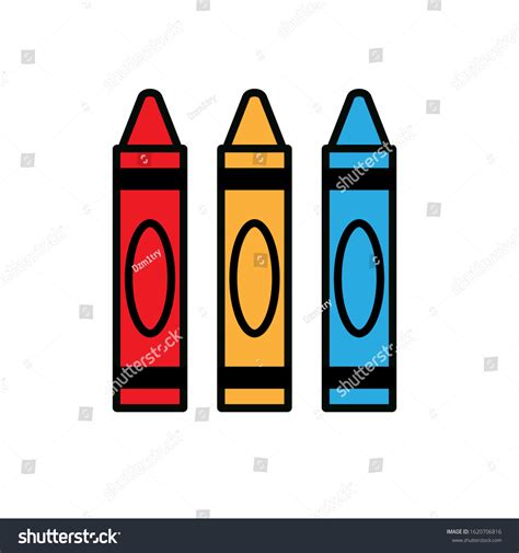 4,041 Crayon Clipart Images, Stock Photos & Vectors | Shutterstock