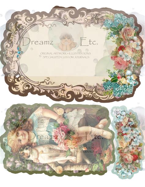 Victorian Splendor Card Kit - Digital Kit – Dreamz Etc