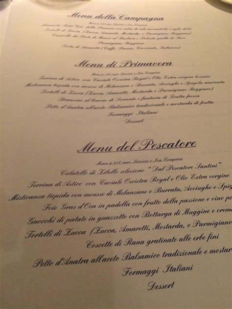 Menu at Ristorante Dal Pescatore Santini, Canneto Sull'oglio, Via Runate