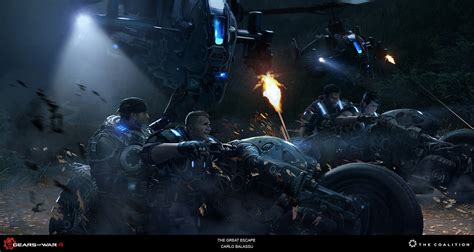 The Coalition Gears of War 4 Art Blast! - ArtStation Magazine