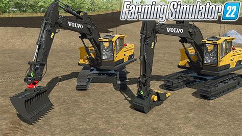 FS22 🚧 Excavator Tool Pack 🚧 Farming Simulator 22 Mods - YouTube